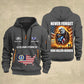 Air Force Badge - Never Forget Our Fallen Heroes 250th USA – Personalized Zip Hoodie Multicolor, 4th of July Zip Hoodie Multicolor, Custom Military Zip Hoodie Multicolor - 17692128