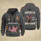 Marines Battalions - Personalized America 250 Years Zip Hoodie Multicolor, Custom U.S. Soldier Branch Hoodie, Happy Independence Day, 4th Of July Zip Hoodie - 1769040002