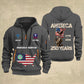 Coast Guard Rating - Personalized America 250 Years Zip Hoodie Multicolor, Custom U.S. Soldier Branch Hoodie, Happy Independence Day, 4th Of July Zip Hoodie - 1769040002