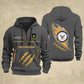 Navy Badge - Personalized US Soldier/ Veteran With Name And Rank Zip Hoodie Multicolor - 17361216