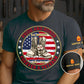 Marine Battalions - Pride And Honor Forever A Veteran - Personalized Shirt, Custom Military Unit Branch Shirt, 250th USA Tee, Independence Day Shirt - 17772480