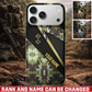 Personalized Ireland Veteran/ Soldier With Rank And Name Camo Phone Case - 17728416