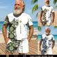 Personalized Ireland Soldier/ Veteran Camo With Name, Year And Rank Combo T-Shirt + Short 3D Printed - 17262720
