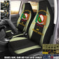 Personalized Ireland Soldier/ Veteran Camo With Name, Year And Rank Car Seat Covers 3D Printed - 17427744