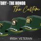 Personalized Ireland Soldier/ Veteran With Name, Year And Rank Military Cap - 17497728