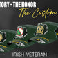 Personalized Ireland Soldier/ Veteran With Name, Year And Rank Military Cap - 17501184