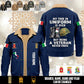 Personalized Italy Soldier/ Veteran With Name And Rank Cargo Fleece Jacket - 17645472