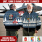 Personalized Italy Soldier/Veteran Camo with Name And Rank Sweater All Over Printed - 17298144