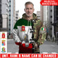 Personalized Italy Soldier/Veteran Camo with Name and Rank Hoodie All Over Printed - 17616096