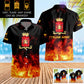 Personalized Italy Soldier/Veteran Camo with Name, Rank Hawaii All Over Printed - 17259264
