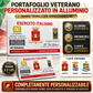 Personalized Italy Soldier/ Veteran With Rank, Name And Year Aluminum Wallet Card - 17671392