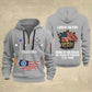 Air Force Badge - Land Of The Free Home Of The Brave – Personalized Zip Hoodie Multicolor, Custom Rank Unit Military Branch Zip Hoodie Multicolor, 250th USA, 4th of July - 17700768