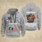 Coast Guard Rating - Land Of The Free Home Of The Brave – Personalized Zip Hoodie Multicolor, Custom Rank Unit Military Branch Zip Hoodie Multicolor, 250th USA, 4th of July - 17700768