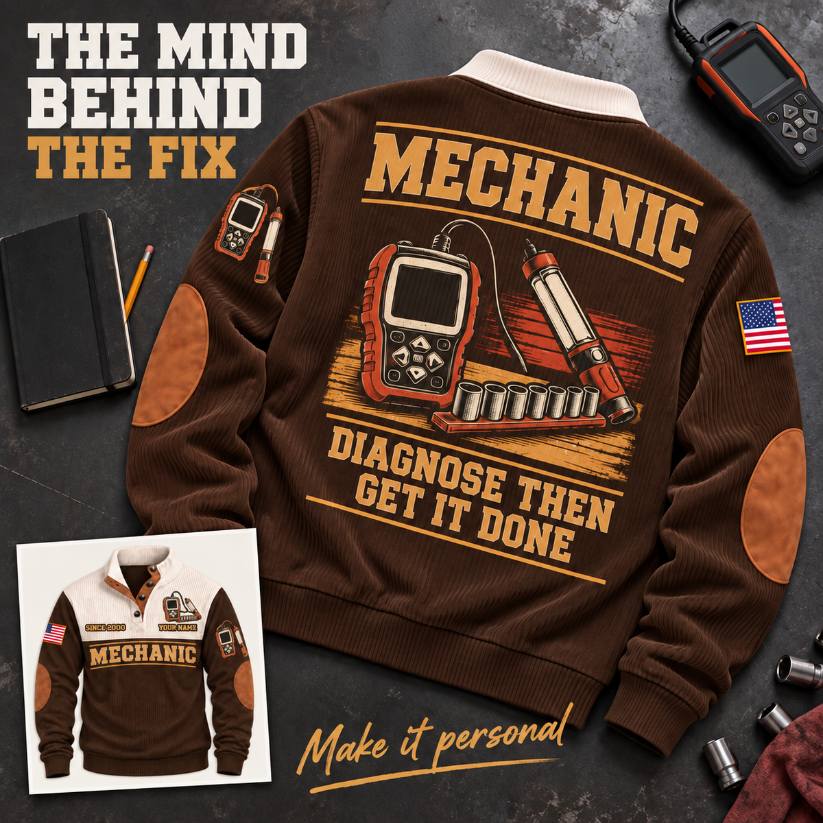 MEC02 personalized mechanic sweatshirt square ad