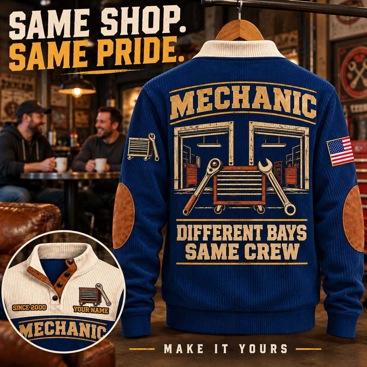MEC05 personalized mechanic sweatshirt square ad