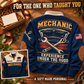 Mechanic Experience Under The Hood navy personalized sweatshirt, gift for mentor ad
