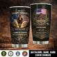 Marine Battalions - Personalized US Veteran/ Soldier With Rank And Name Camo Tumbler - 17769024