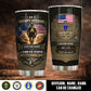Army Division - Personalized US Veteran/ Soldier With Rank And Name Camo Tumbler - 17769024