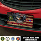 Army Division- Personalized US Veteran/ Soldier With Rank, Name And Year License Plate - 1777075202