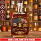 Army Branch - Personalized US Soldier/ Veteran With Rank, Name And Year Whiskey Bottle Glass - 1777248002