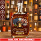 Navy Rating - Personalized US Soldier/ Veteran With Rank, Name And Year Whiskey Bottle Glass - 1777248002