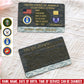 Air Force Badge - Personalized US Soldier/ Veteran With Rank, Name And Year Aluminum Wallet Card - 17758656