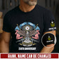 Navy Badge - Personalized Name US Soldier/ Veteran T-Shirt - 1776384002