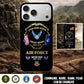 Air Force Command - Personalized US Veteran/ Soldier With Rank And Name Phone Case - 1776297602