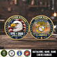 Marine Battalions - Personalized US Veteran/ Soldier With Rank, Name And Year 250th Anniversary Coin - 1776643202