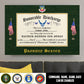 Air Force Command  - Personalized US Soldier/Veteran with Rank, Name & Year Canvas - 1777075203
