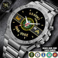 Army Branch - Personalized US Soldier/ Veteran With Name And Rank Gentleman Stainless Steel Watch - 17388000