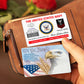 Navy Rating - Personalized US Soldier/ Veteran Aluminum Wallet Card - 17490816