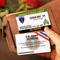 Army Division - Personalized US Soldier/ Veteran Aluminum Wallet Card - 17489952