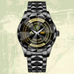 Army Branch - Personalized US Soldier/ Veteran Rank And Name Gentleman Crystal Metal Watch - 17447616