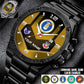 Air Force Command - Personalized US Soldier/ Veteran With Name And Rank Gentleman Stainless Steel Watch - 17491680