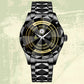 Navy Rating- Personalized US Soldier/ Veteran Rank And Name Gentleman Crystal Metal Watch - 17447616