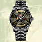 Marines Battalions - Personalized US Soldier/ Veteran Rank And Name Gentleman Crystal Metal Watch - 17447616