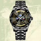 Air Force Command- Personalized US Soldier/ Veteran Rank And Name Gentleman Crystal Metal Watch - 17447616