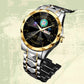 Coast Guard Rating - Personalized US Soldier/ Veteran Rank And Name Gentleman Crystal Metal Watch - 17448480