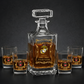 Marines Battalions - Personalized US Soldier/ Veteran Rank, Year And Name - Whiskey Decanter Set - 17754084