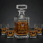 Navy Rating - Personalized US Soldier/ Veteran Rank, Year And Name - Whiskey Decanter Set - 17754084