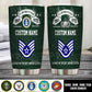Air Force Badge - Personalized US Soldier/ Veteran Tumbler - 17492544