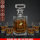 Marines Battalions - Personalized US Soldier/ Veteran Rank, Year And Name - Whiskey Decanter Set - 17754084