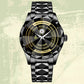 Navy Badge - Personalized US Soldier/ Veteran Rank And Name Gentleman Crystal Metal Watch - 17447616