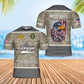 Army Branch - Personalized US Soldier/Veteran Camo with Rank, Name & Year T-Shirt All Over Printed - 17757792