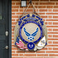 Air Force Badge - Personalized Rank, Name And Year US Soldier/Veterans Wooden Sign - 17762976