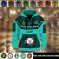Navy Rating - Personalized US Soldier/ Veteran 3D Half-zip Hoodie -17508096