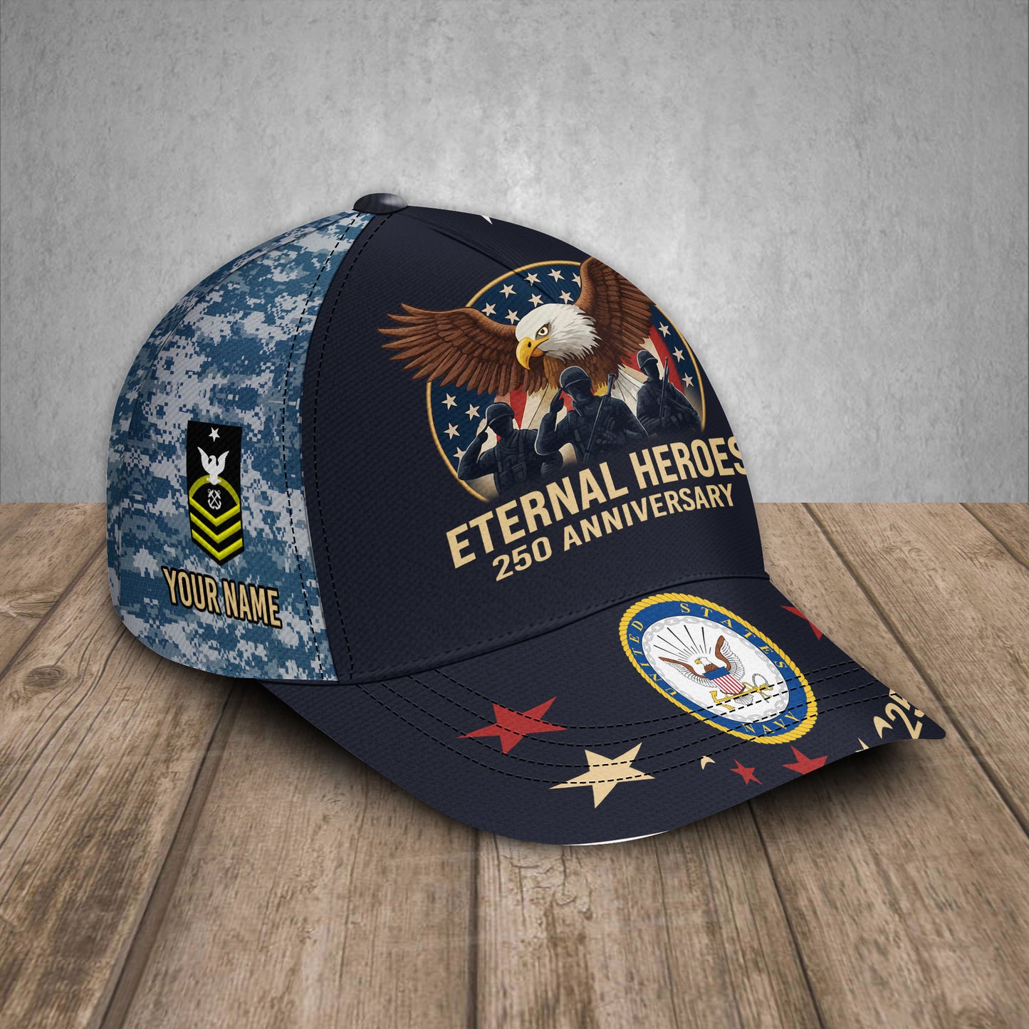 Casquette à imprimé intégral de l'armée américaine