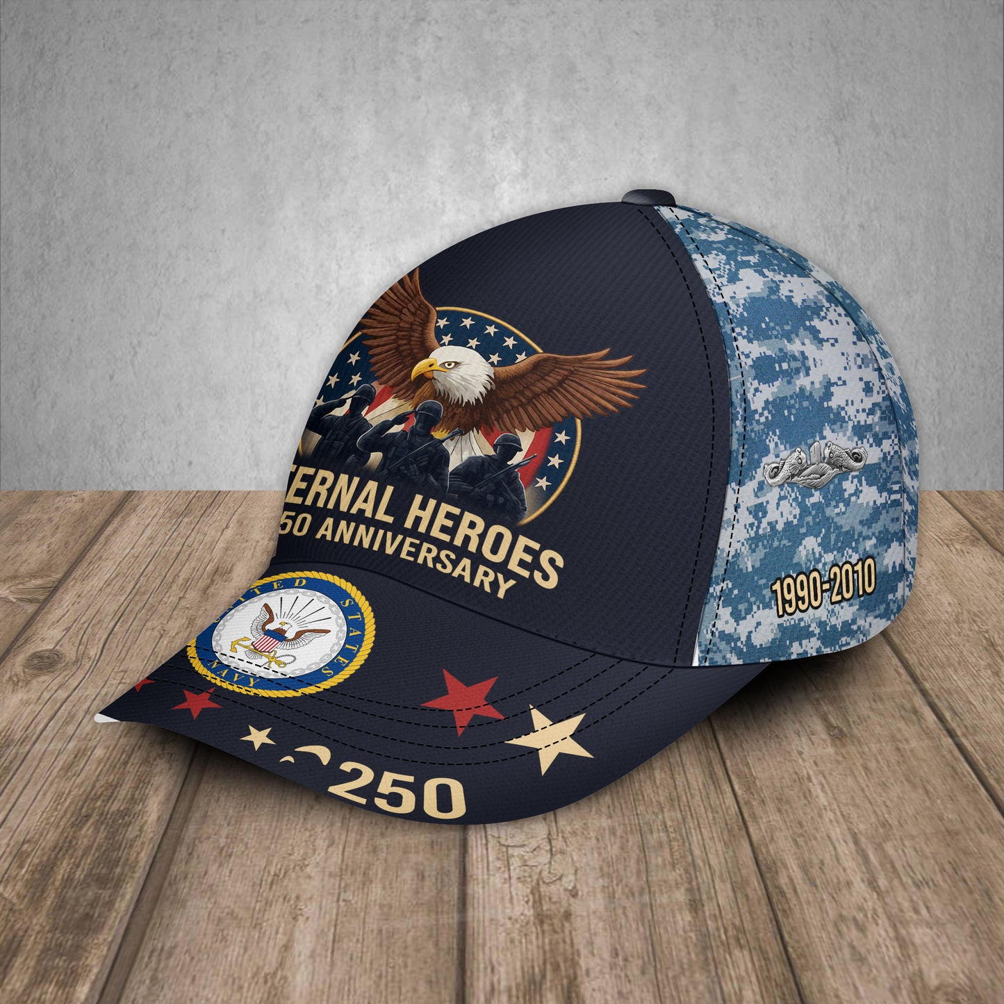 Casquette à imprimé intégral de l'armée américaine