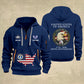 Air Force Badge - Personalized 250th America Anniversary Zip Hoodie Multicolor, Land Of The Free Home Of The Brave Zip Hoodie, Custom Military Branch Hoodie - 17691264